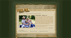 Desktop Screenshot of burroakstockfarm.com